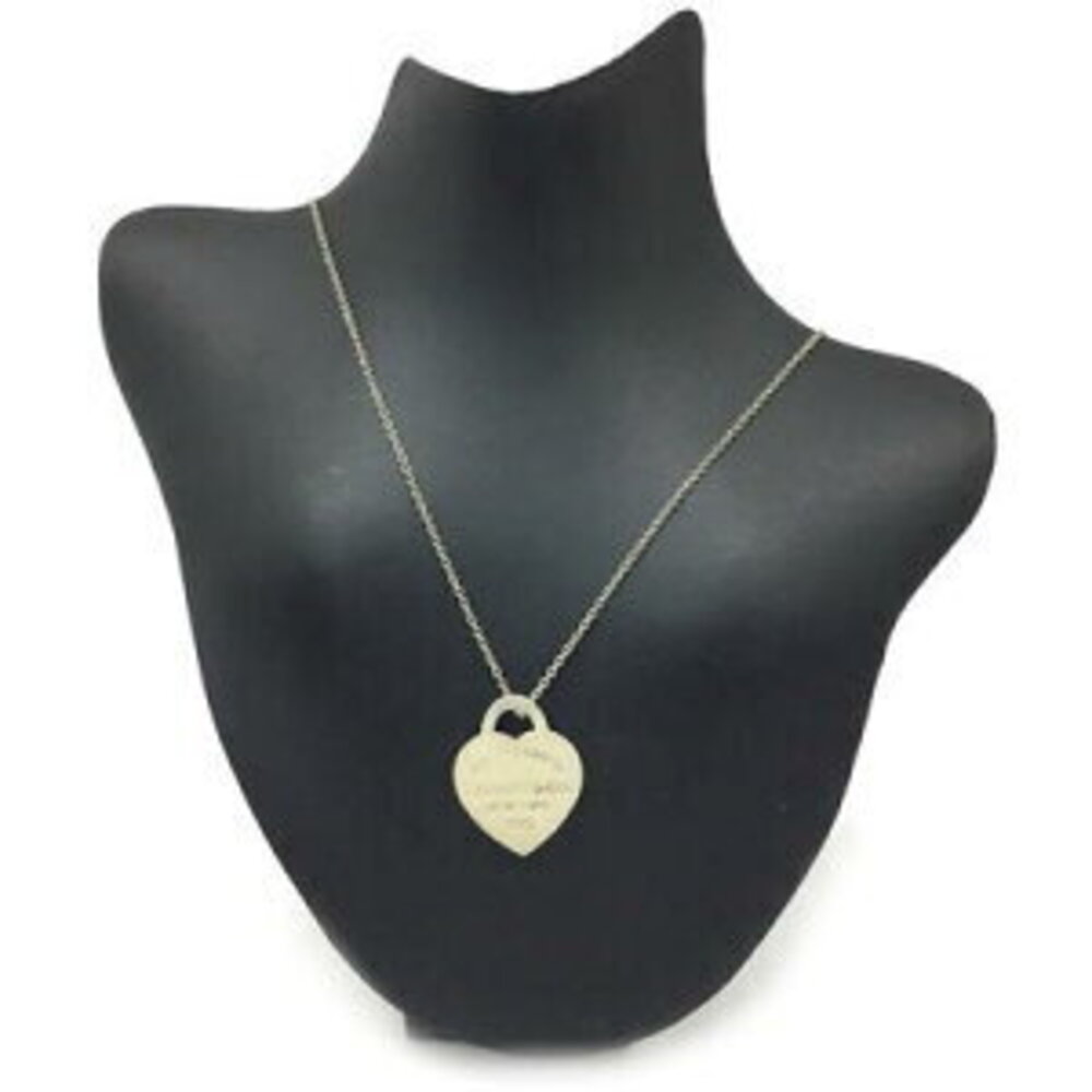 TIFFANY Co to Necklace Heart Silver Kantei kyoku Naha